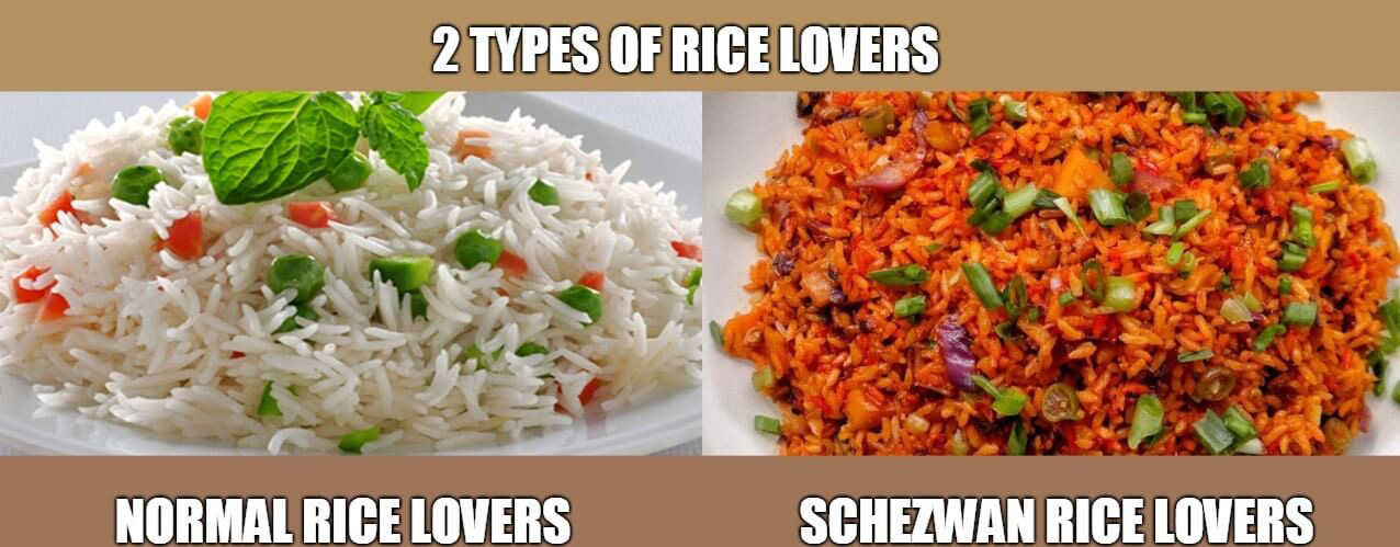 2 types of rice lovers